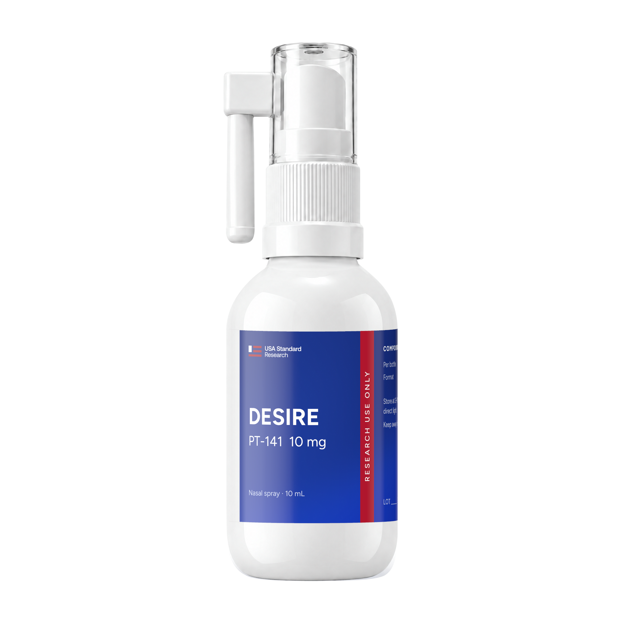 Desire nasal spray bottle