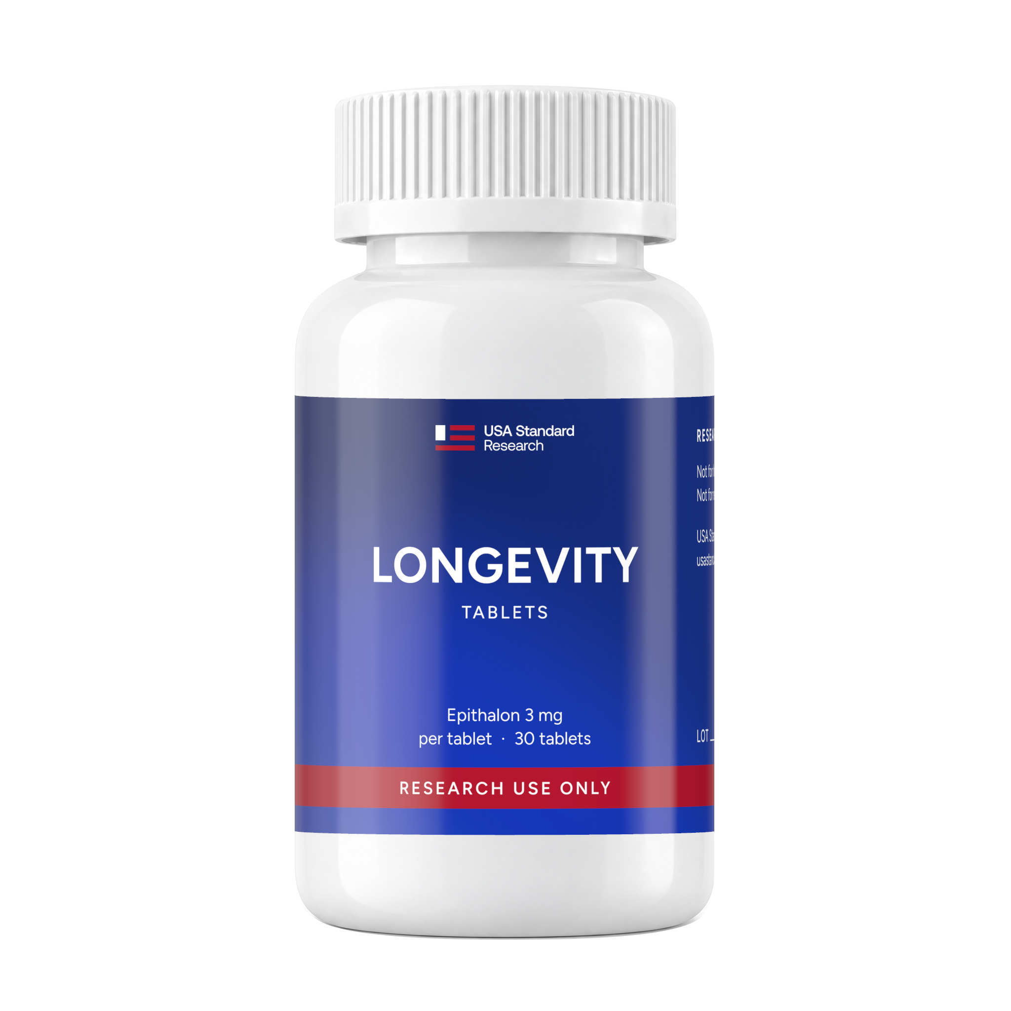 Longevity tablets, bottle of 30