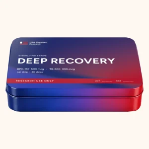 Deep Recovery tin, closed