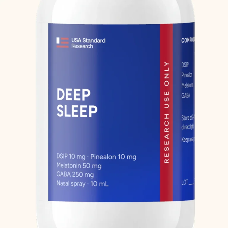 Deep Sleep label, close-up