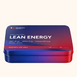 Lean Energy label, close-up