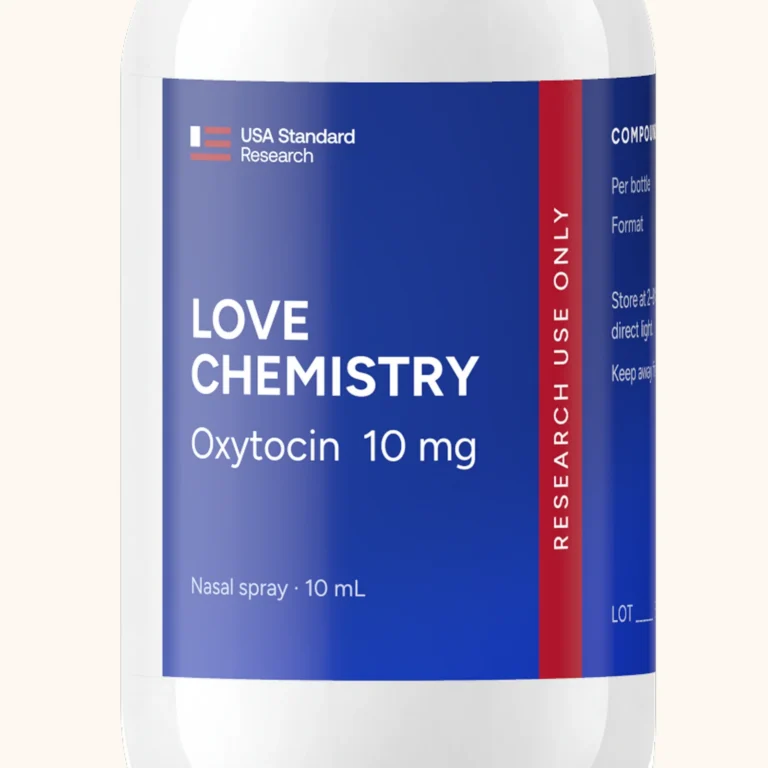 Love Chemistry label, close-up